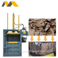 vertical waste paper cardboard baling machine